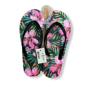 Floral Printed Flip Flop